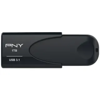 PNY Attache 4 3.1 (1000 GB, USB Stick, Schwarz