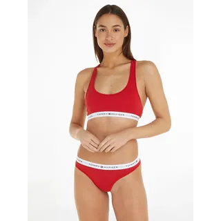 Tommy Hilfiger Underwear Sport-Bustier, mit Tommy Hilfiger Schriftzügen auf dem Unterbrustband, rot