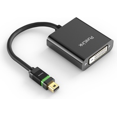 Purelink Adapter Zert. 2K High Speed Mini-DisplayPort - DVI-D (DVI, 10 cm), Data + Video Adapter, Schwarz