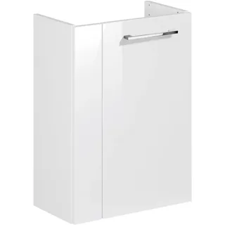 Fackelmann Waschbeckenunterschrank 44 x 60 x 24,3 cm Weiß
