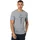 Tee cashmere grey melange/blueberry/vintage khaki melange S