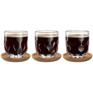 LEONARDO Latte Macchiato Glas 0,22 l 3-tlg.