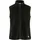 Vest W Damen Fleeceweste ärmellos schwarz