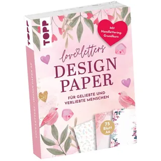 Design Paper Love Letters A6