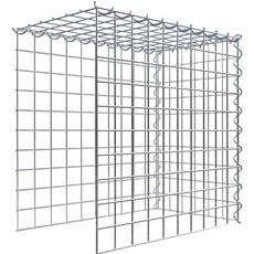 Bild Gabione, silbergrau, Maschenweite 5 5 cm