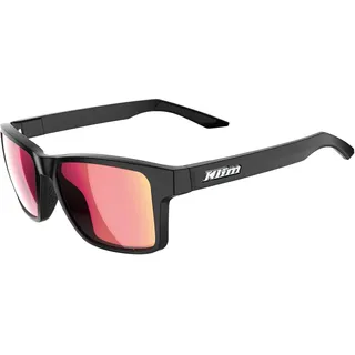 Klim Ignition, Sonnenbrille - Matt-Schwarz Rot-Verspiegelt - Einheitsgröße