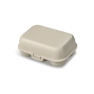 Koziol Eierbox To Go mini beige 17 x 11,8 cm 6-teilig