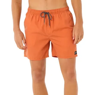 Rip Curl Easy Living Volley Badeshorts - Burnt Orange - S