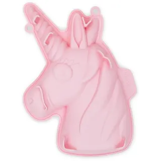 CÉCOA • 3D-Einhorn-Kuchenform • BPA-freies Silikon • Antihaftbeschichtung • Einfaches Backen und Herauslösen • Beständig von -40 °C bis +230 °C • Ideal für Kindergeburtstage