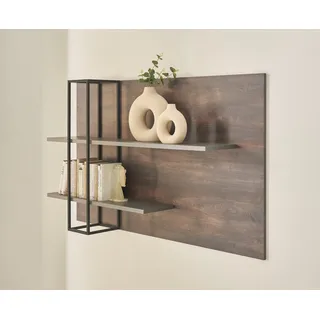 Home Affaire LARGO Wandregal 152 x 26 x 90 cm Braun