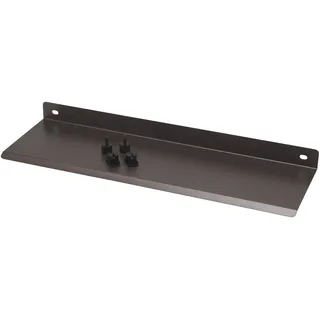 FibroTech Regal Groß - RAL 8025 (L35.5 x B11 x H2.4 cm, Farbe Stahlbraun, aus Stahl, minimalistisches Design, Pulverbeschichtet, Wandregal, Zubehör Akustikpaneele) 2502867