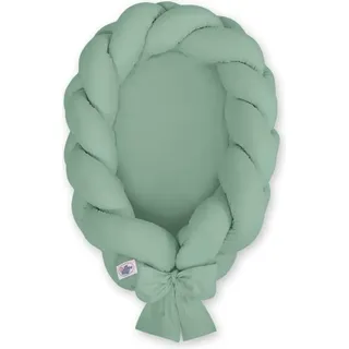 Geflochtener Baby-Boo – Baby-Boo – 2-in-1 Kokon und Nestchen, gemütlicher und sicherer Schlaf