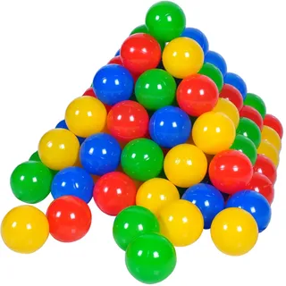 Knorrtoys Knorrtoys® Bällebad-Bälle »blue/red/green/yellow«, 100