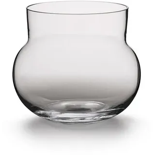 Markslöjd Vase , Glas , bauchig , 19 cm , handgemacht, zum Stellen , Dekoration, Vasen, Glasvasen