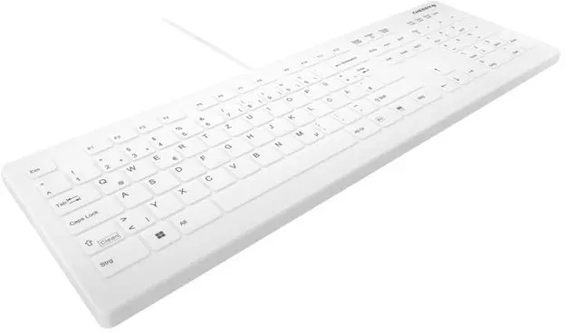 Bild von AK-C8112 Medical Keyboard Hygiene-Tastatur kabellos Weiß