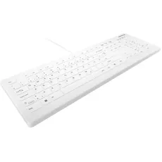 Bild von AK-C8112 Medical Keyboard Hygiene-Tastatur kabellos Weiß