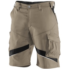 Bild ACTIVIQ Arbeitsshorts beige, Größe 40, Herren-Arbeitsshorts aus Mischgewebe, leichte Arbeitsshorts von KÜBLER Workwear