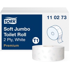 Bild Premium Jumbo Toilettenpapier T1 2-lagig 6 Rollen