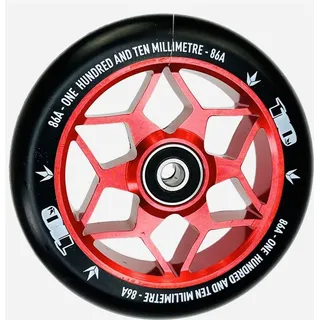 Blunt Stunt-Scooter Rolle Diamond 110mm Rot/PU Schwarz - Red - 110 mm