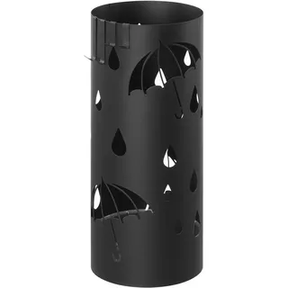 Songmics LUC024B01 Schirmständer 17 x 41 cm schwarz