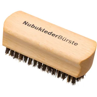 Nubuklederbürste