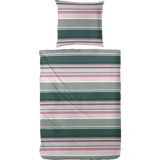 Primera Late Summer Stripe Schwarz 155 x 220 cm + 80 x 80 cm