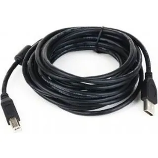 Gembird 3m USB 2.0 A/B M USB Kabel USB A USB B Schwarz - Schwarz