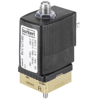 Bürkert Hubankerventil 125366 6014 230V Flansch, G 1/8 Nennweite (Details) 1.5mm Direktwirkend 1St.