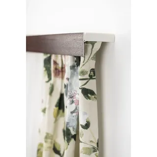 GARESA »Kunststoffschiene mit Blende« 3 läufig-läufig Wunschmaßlänge Deckenmontage, verlängerbar, einfache Montage, schlicht