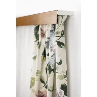 GARESA »Kunststoffschiene mit Blende« 2 läufig-läufig Wunschmaßlänge Deckenmontage, verlängerbar, einfache Montage, schlicht,