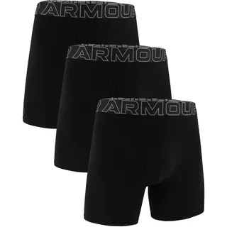 Under Armour Boxershorts 3er Pack Schwarz M