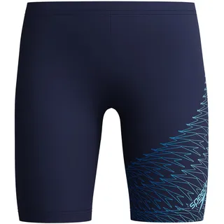 Speedo Badehose Medley Logo Jammer Blau/Türkis M