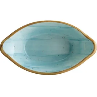 Bonna »Aura« Schale oval, aqua, Länge: 110 mm, 12 Stück