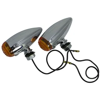 Drag Specialties 20-6589bae Positionslicht - Chrome / Amber - One Size