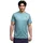 M TAD Essential Poly Texture Trainingsshirt Baltic Sea Blau S