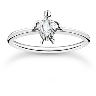 Thomas Sabo Damen Ring Schildkröte Silber 925 Sterlingsilber TR2401-051-14