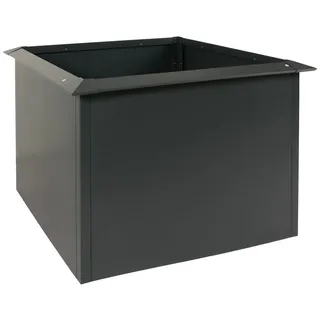 Mendler Hochbeet HWC-N24 78 x 110 x 110 cm Grau