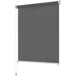 teenpull Außenrollo 140 x 230 cm Weiß Polyethylen
