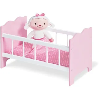 Pinolino® Puppenbett »Jasmin«, rosa