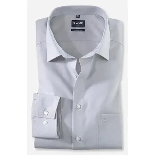 OLYMP Businesshemd »Luxor modern fit«, grau