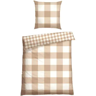 SCHIESSER Melvin aus weicher Baumwolle mit Karos« 2 Stk. tlg. Made in Green Schiesser Sand