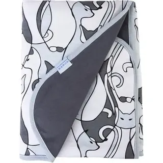 INES Babydecke 75x100 cm Baumwolle Wendbar