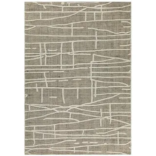 Wecon Home Tuftteppich , Creme, Weiß , Textil , geometrisch , rechteckig , 200x300 cm , Oeko-Tex® Standard 100 , für Fußbodenheizung geeignet, in verschiedenen Größen erhältlich, pflegeleicht, strapazierfähig , Teppiche und Böden, Teppiche, Webteppiche