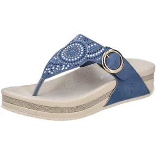 Rieker Slides Blau 42