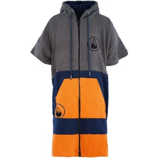 WAVE HAWAII Reissverschluss-Badeponcho Damen & Herren, Gr. L 171-193cm