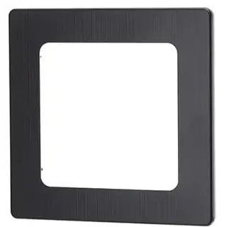 Wandschild aus Aluminium im deutschen/französischen Design, inklusive Schlüssel und elegantem schwarzem Finish. Perfekt, um jedem Ambiente Stil und Funktionalität zu verleihen.