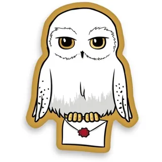 Herding Harry Potter Eule Konturenkissen 35 x 20 cm Mehrfarbig