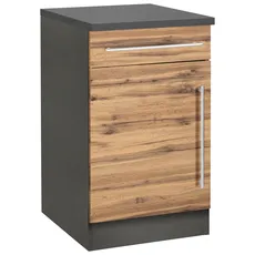 KOCHSTATION Unterschrank »KS-Samos«, 50 cm breit, braun