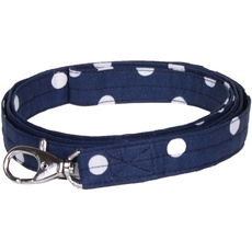 MICHI MICHI-SCGU01 GUINZAGLIO POIS PUPI Dots Lead Navy Hundeleine