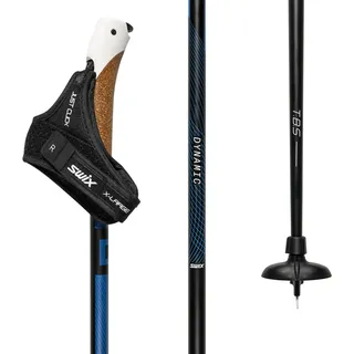 Swix Dynamic D2 Pole, Just Click, PCU 150cm